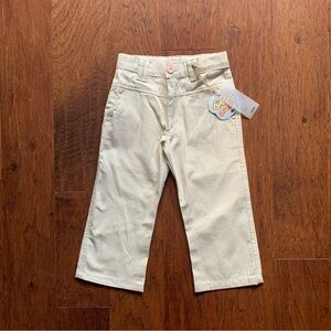 Emery Mini Tan Cotton Chino Pant Made In Italy – Greece Exclusive – Size 2